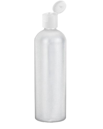 Bouteille vide avec bouchon à charnière
