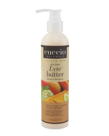 Beurre corporel ultra-transparent Lytes Mangue et Bergamote