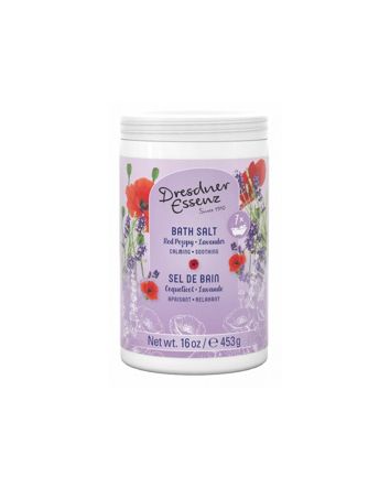Sels de bain Coquelicot rouge et Lavande