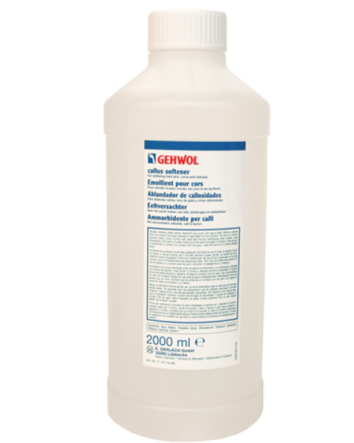 Lotion adoucissante pour les callosités