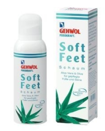 Mousse pour pieds doux