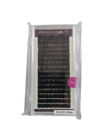 Premier Lashes B Curl Silk Taille-10 Longueur (.15) Plateau Prime Silk