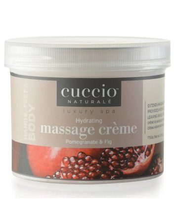 Crème de massage Cuccio à la grenade et à la figue 26 oz
