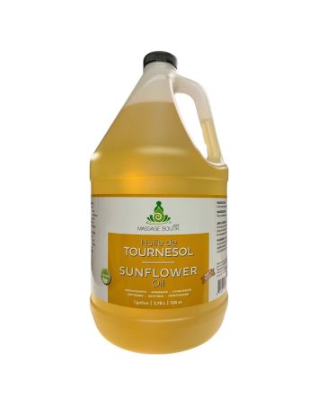 Huile de massage au tournesol